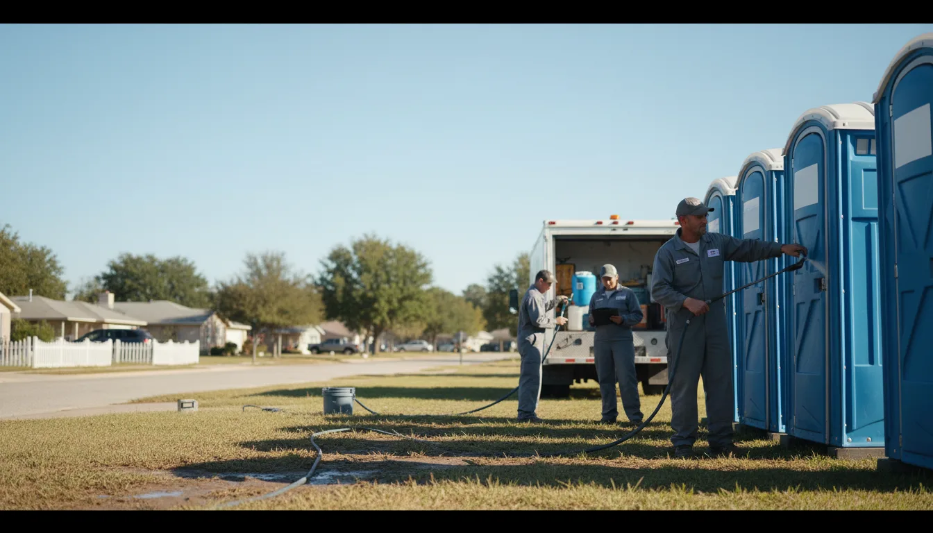 Long-Term Portable Toilet Rental in Huggins, MO near me